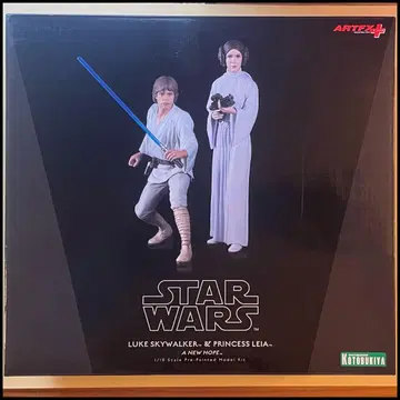 코토부키야 ARTFX+ 스타워즈 루크 스카이워커 & 레이아 공주