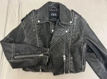 ZARA 라이더스 가죽 자켓
