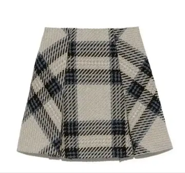 스나이델 로빙 체크 미니 스커트