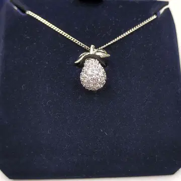 Swarovski 양배 모양 과일 목걸이