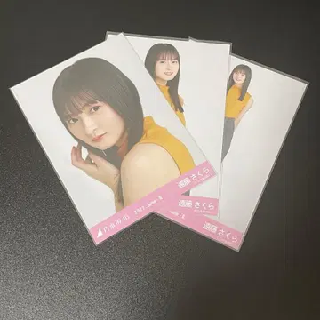 노기자카46 브로마이드 슬리브리스 니트 컴프 엔도 사쿠라