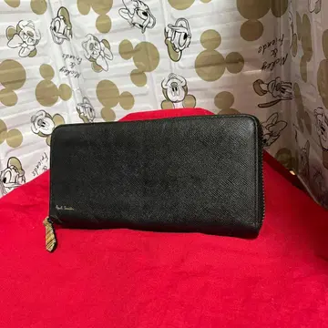 PaulSmith 폴스미스 장지갑 지퍼 스트로 그레인 2 블랙!