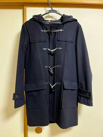 클리닝 완료 새상품급 무인양품 더플 코트 M 사이즈