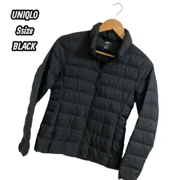 유니클로 울트라 라이트 다운 자켓 블랙 S