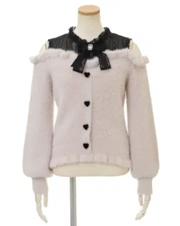 LIZLISA 레이어드 스타일 어깨 트임 니트