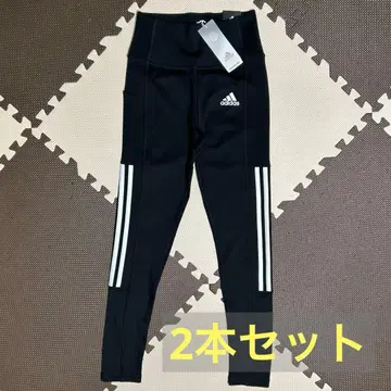 새상품 [ adidas ] 에어로레디 2개 M 사이즈 타이트핏 9부 길이