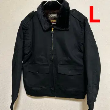 새상품 L 스컬 웍스 크로우즈 워스트 콜라보 자켓