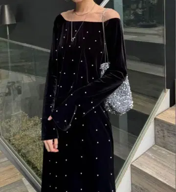 mystic 미스틱 모리카와 기획 펄 도트 SET UP 사이즈 1 블랙