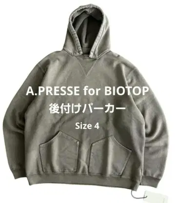 A.PRESSE for BIOTOP Vintage Hood Sweat 4