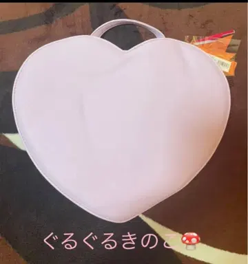 라벤더 (연보라) 하트형 3way 백