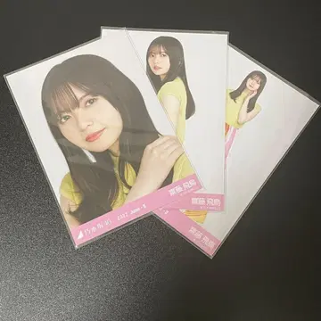 노기자카46 브로마이드 슬리브리스 니트 컴프 사이토 아스카