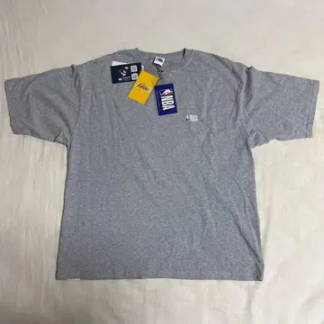 NBA 로스앤젤레스 레이커스 T셔츠 L 사이즈 그레이