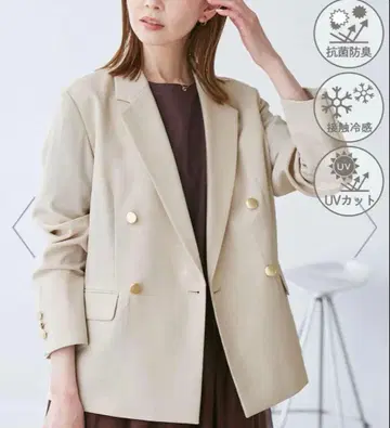 로페피크닉 카나파 골드 버튼 자켓