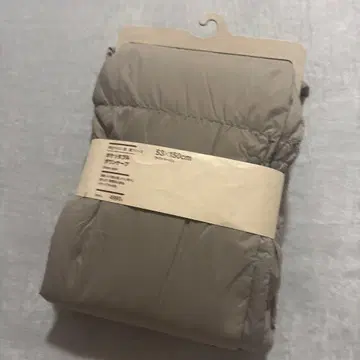 무인양품 포켓터블 다운 케이프 라이트 베이지