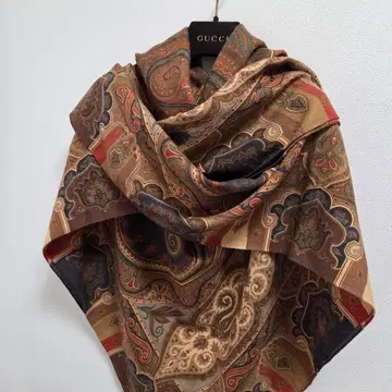 [ ETRO ] 에트로 페이즐리 무늬 대형 스톨 숄