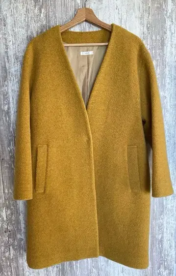 ROPE 머스타드 체스터 코트