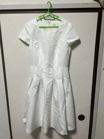 해롯 화이트 A라인 드레스 택 포함 새상품