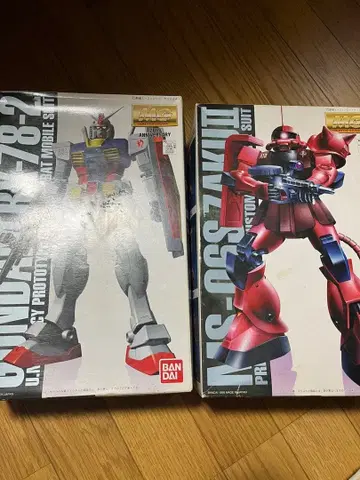 MG 건담 & 자쿠 II 코팅 버전 정크