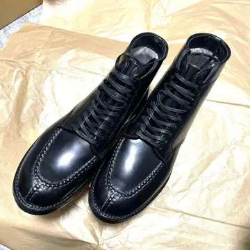 [ 미사용품(새상품) ] Alden 탱커 부츠 블랙 쉘 코드 팬