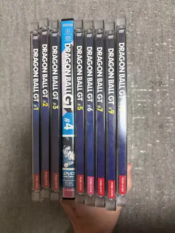 드래곤볼 GT DVD 누락 9권 세트