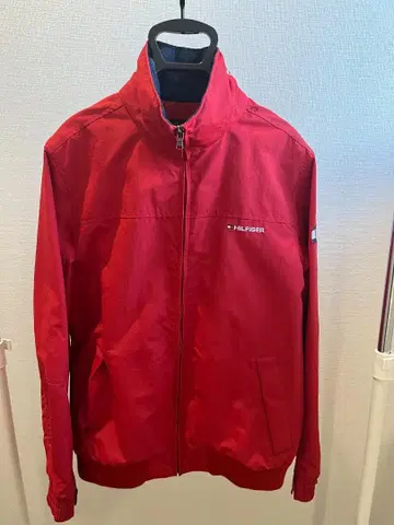 타미힐피거 빨간색 나일론 자켓 [새상품급]
