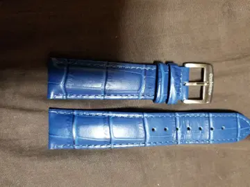 오로비안코, 가죽 벨트 이탈리안 블루