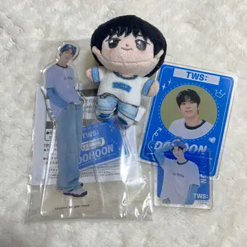 TWS 도훈 아크릴 스탠드 네임 배지 솜인형 가챠가챠 묶음 판매
