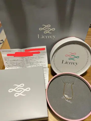 Lierrey 리엘리 커브 목걸이