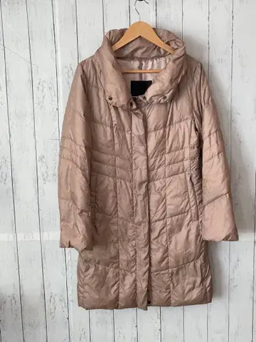 UNTITLED 베이지 롱 코트