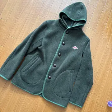 단톤 울 모사 코트 36 새상품 카키