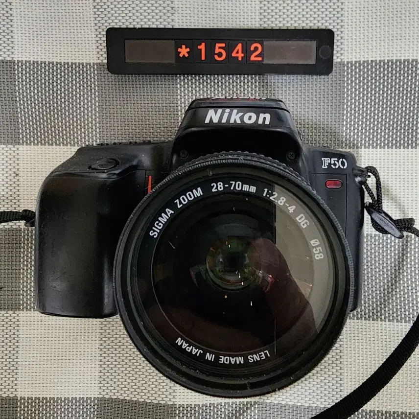 니콘 F 50 필름카메라 35-80 줌렌즈