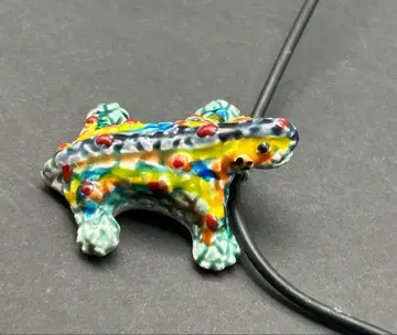 스페인 가우디 구엘 공원 도마뱀 목걸이 사인 있음 길이 40cm