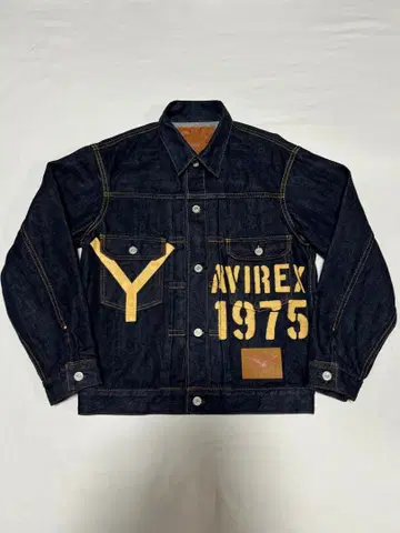 EVISU YAMANEINDUSTRIES x AVIREX 40사이즈 G