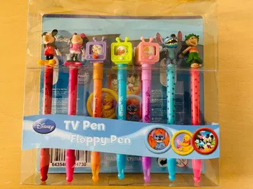 Disney 디즈니 TV Pen Floppy Pen 7개 세트