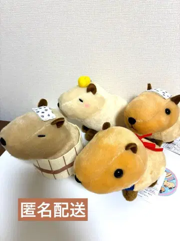 느긋한 카피바라짱 온천을 아주 좋아해 ST 4개 세트