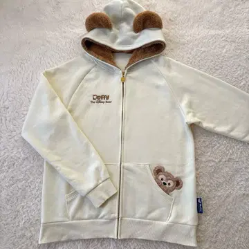 더피 디즈니씨 후드 부착 후드티 L 사이즈