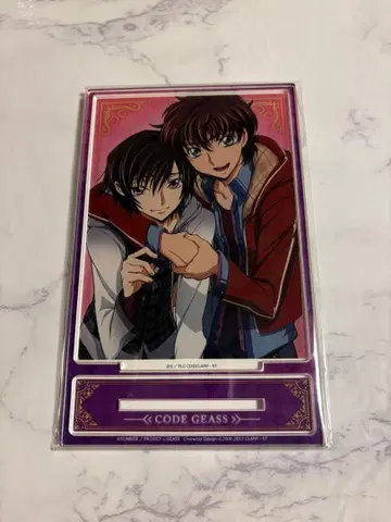 코드 기어스 반역의 를르슈 아크릴 포트레이트 A 아크릴 스탠드 스자크