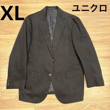 유니클로 블랙 테일러드 자켓 XL