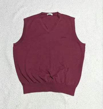 Papas+ 버건디 V넥 베스트