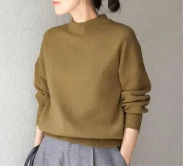 보틀넥 KNIT 풀오버