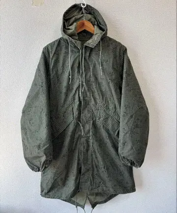 80s 나이트 카모 후드티 피쉬테일 밀리터리 빈티지 카모플라쥬