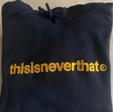 thisisneverthat 네이비 후드티