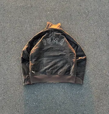 푸마 00s 트랙 자켓 블루종 벨로아 Y2K 그런지