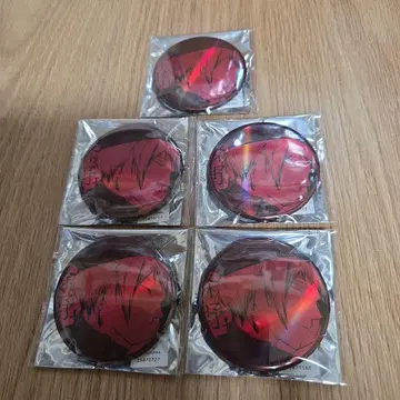 744 문호 스트레이독스 조노 사이기쿠 홀로그램 캔뱃지 5세트