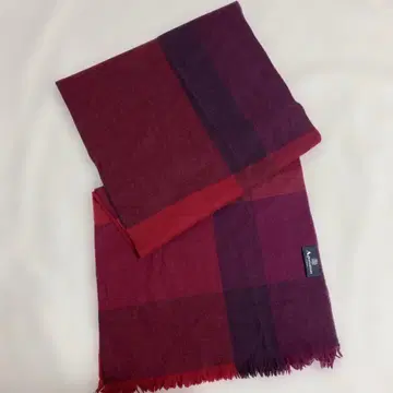 아쿠아 스큐텀 머플러 빨간색 계열