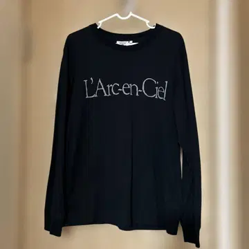 라르크 hyde 생일 기념 구 로고 롱 슬리브 T셔츠 2025 새상품급