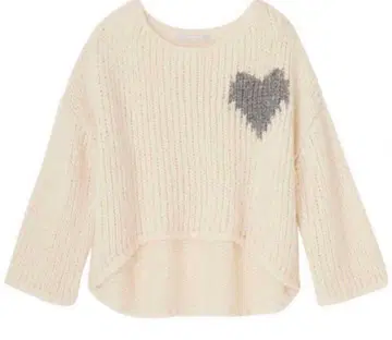 COCODEAL 인터샤 핸드 니트 화이트