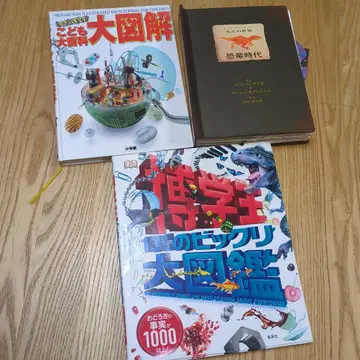 공룡 시대 + 도감 2권 합계 3권