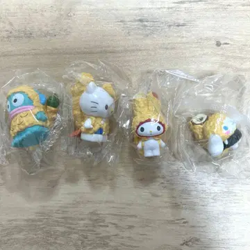 산리오 가챠 덴푸라 4종 세트