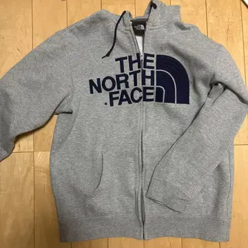 THE NORTH FACE 그레이 풀 집업 후드티 L